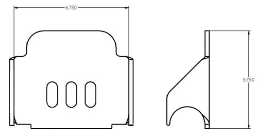 Ridetech Big Bridge Lower Airspring Mount