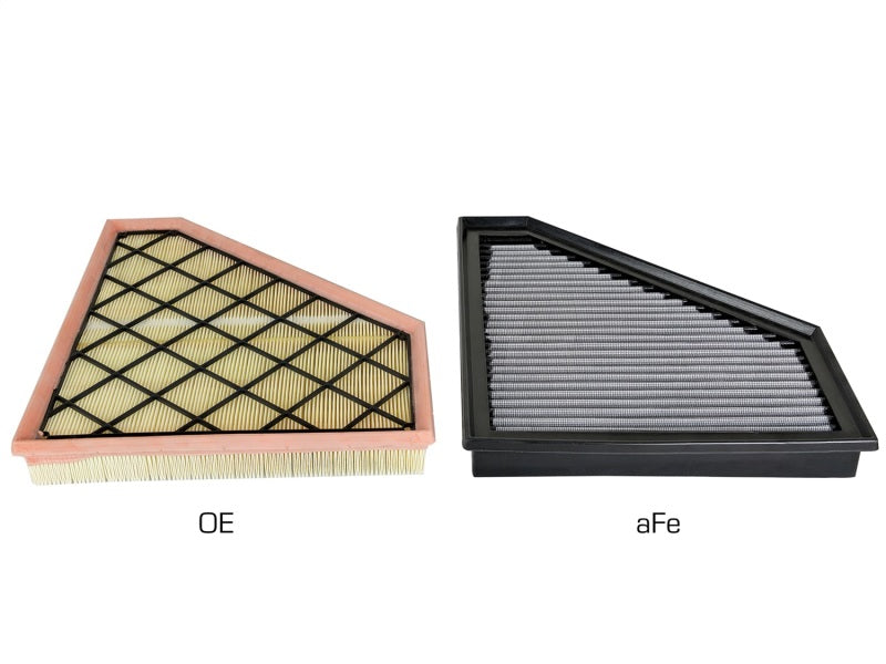 Load image into Gallery viewer, aFe Magnum FLOW Pro DRY S OE Replacement Filter 13-17 Cadillac ATS V6-3.6L
