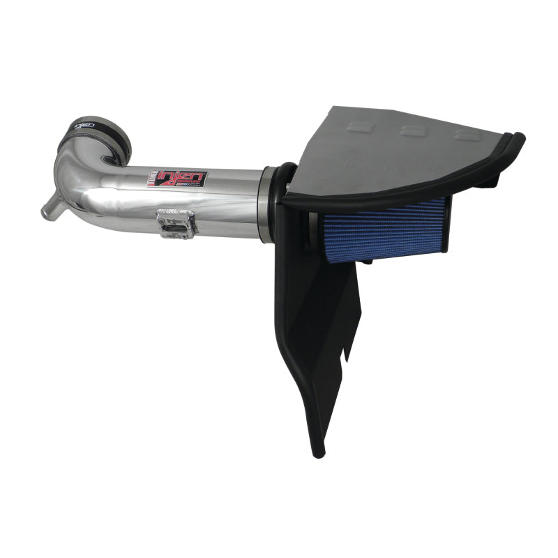Load image into Gallery viewer, Injen 10 Camaro 6.2L V8 Polished Power-Flow Short Ram Air Intake System

