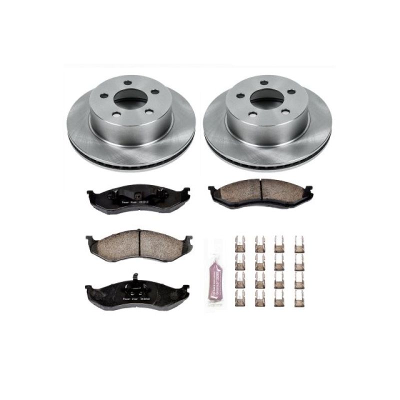 Load image into Gallery viewer, Power Stop 99-01 Jeep Cherokee Front Autospecialty Brake Kit
