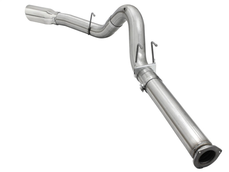 Load image into Gallery viewer, aFe Atlas Exhausts 5in DPF-Back Aluminized Steel Exhaust 2015 Ford Diesel V8 6.7L (td) Polished Tip
