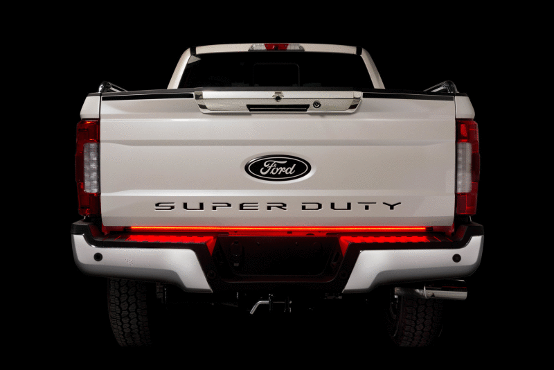 Load image into Gallery viewer, Putco 60in Red Blade LED Tailgate Light Bar for Ford Trucks w/ Blis and Trailer Detection
