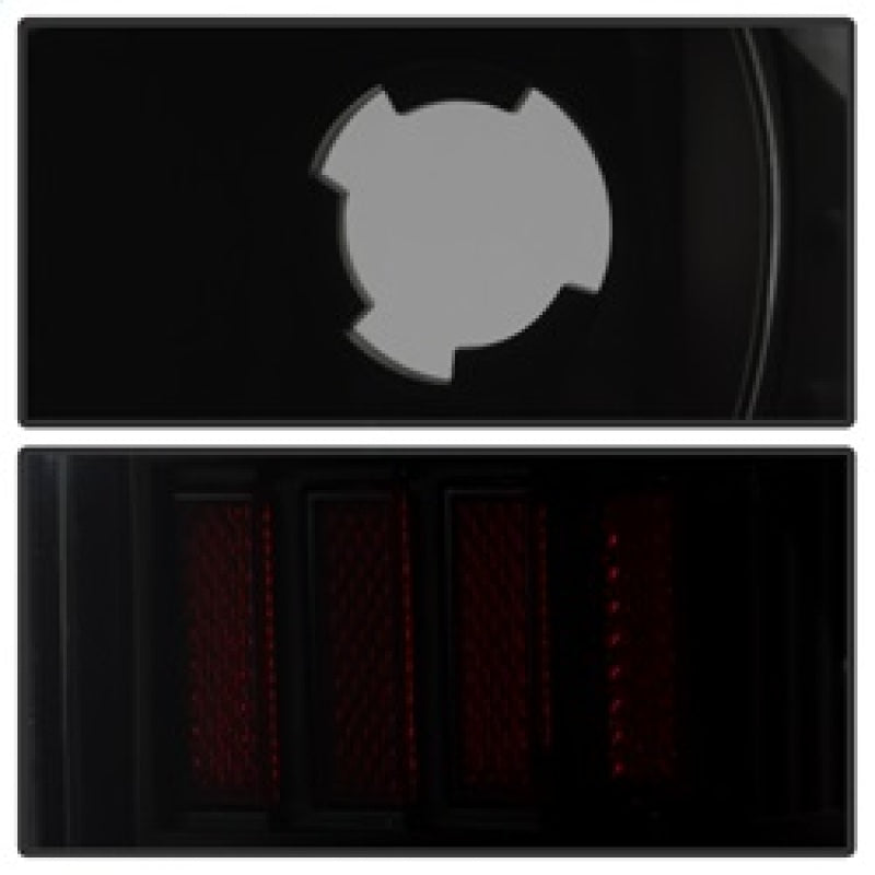 Load image into Gallery viewer, xTune 97-03 Ford F-150 Light Bar LED Tail Lights - Black Smoke (ALT-ON-FF15097-LBLED-BSM)
