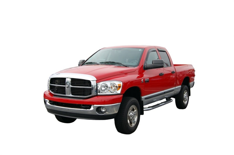 Load image into Gallery viewer, AVS 02-08 Dodge RAM 1500 Quad Cab Ventvisor In-Channel Front &amp; Rear Window Deflectors 4pc - Smoke
