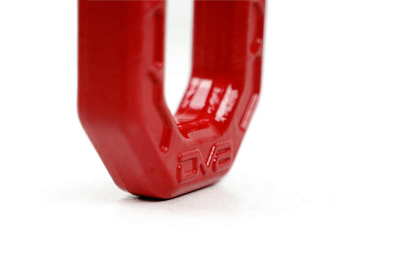Load image into Gallery viewer, DV8 Offroad Elite Series D-Ring Shackles - Pair (Red)
