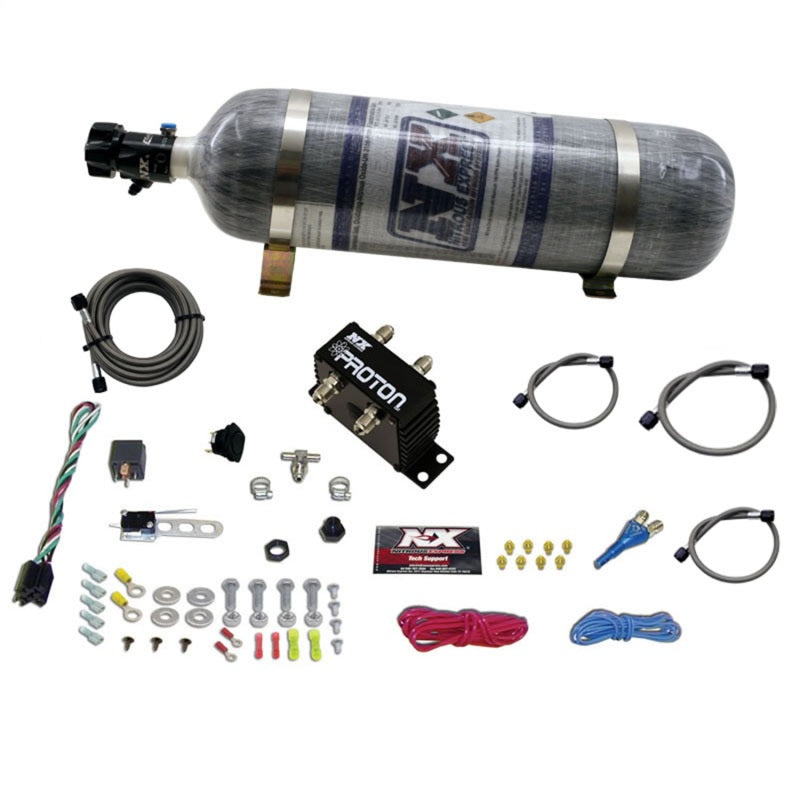 Load image into Gallery viewer, Nitrous Express Proton Plus Nitrous Kit w/12lb Bottle
