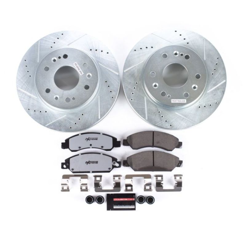 Load image into Gallery viewer, Power Stop 07-08 Cadillac Escalade Front Z36 Truck &amp; Tow Brake Kit
