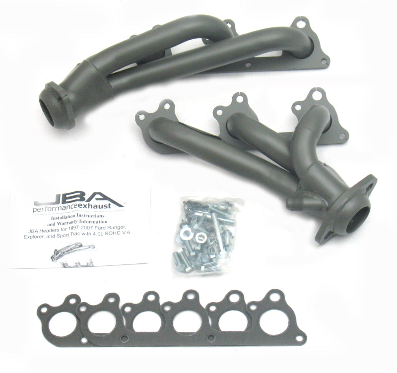 Load image into Gallery viewer, JBA 97-11 Ford Ranger 4.0L OHC w/Driver Side EGR 1-1/2in Primary Ti Ctd Cat4Ward Header
