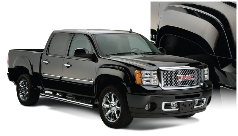 Load image into Gallery viewer, Bushwacker 07-13 GMC Sierra 1500 Fleetside OE Style Flares 4pc 69.3in Bed - Black
