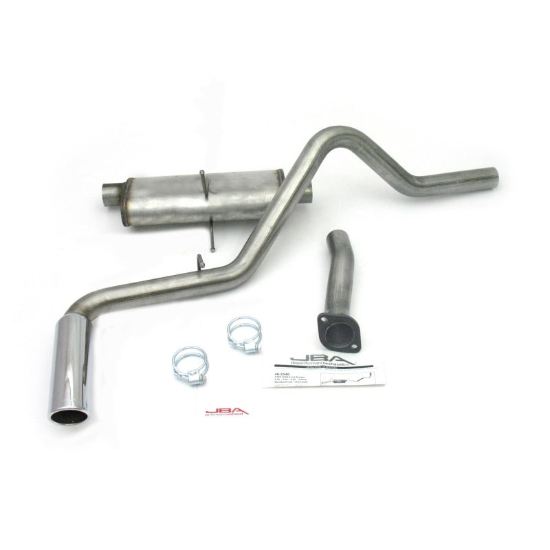 Load image into Gallery viewer, JBA 98-11 Ford Ranger Reg Cab/Short Bed 2.5L/3.0L/4.0L 409SS Pass Side Single Exit Cat-Back Exhaust
