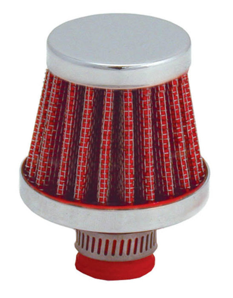 Load image into Gallery viewer, Spectre Breather Filter 10mm Flange / 2in. OD / 1-3/4in. Height - Red
