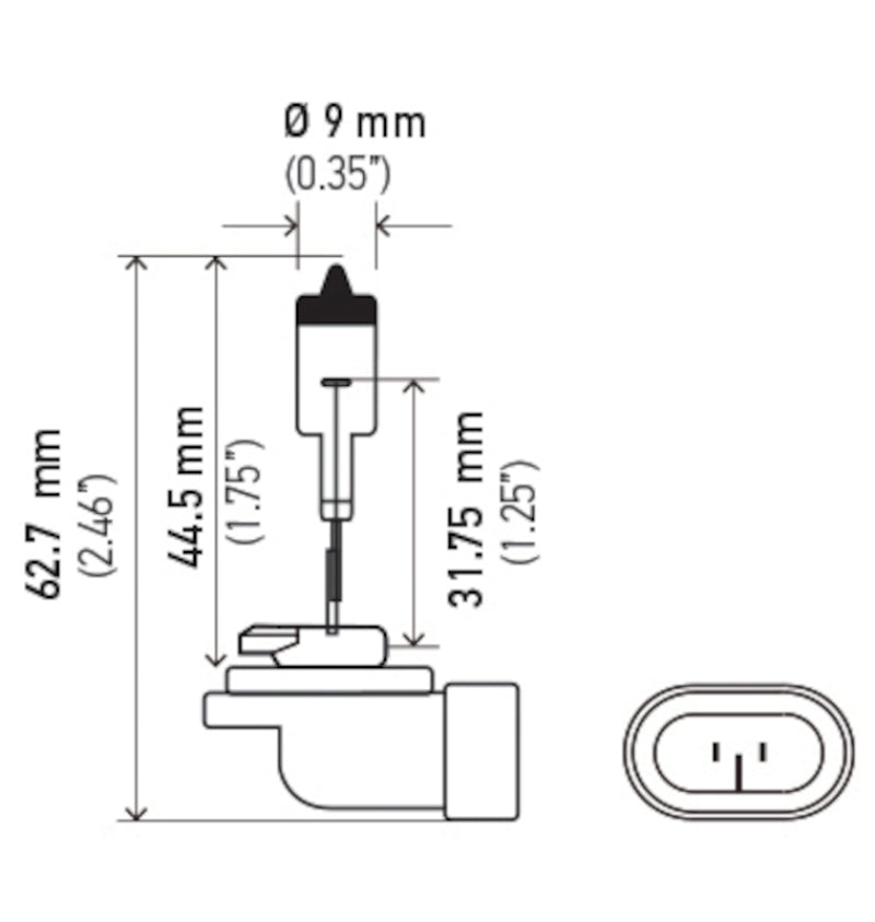 Load image into Gallery viewer, Hella Bulb 896 12V 37.5W PGJ13 T3.25
