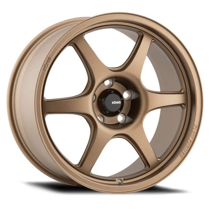 Konig Hexaform 18x8.5 5x108 ET43 Matte Bronze