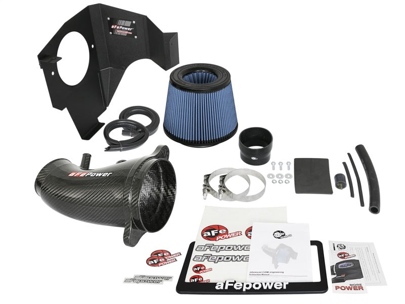Load image into Gallery viewer, aFe MagnumFORCE Carbon Fiber Intake Stage-2 Pro 5R 11-17 Dodge Challenger/Charger SRT-8 V8 6.4L
