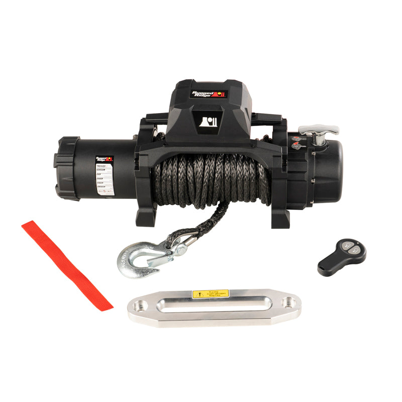 Load image into Gallery viewer, Rugged Ridge Trekker S10 Winch 10000lb Rope Wireless
