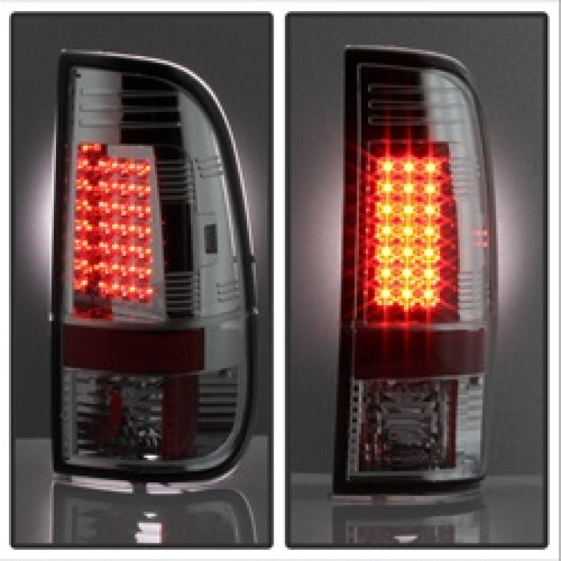 Load image into Gallery viewer, Spyder Ford F150 side 97-03/F250/350/450 Super Duty 99-07 LED Tail Lights Chrm ALT-YD-FF15097-LED-C
