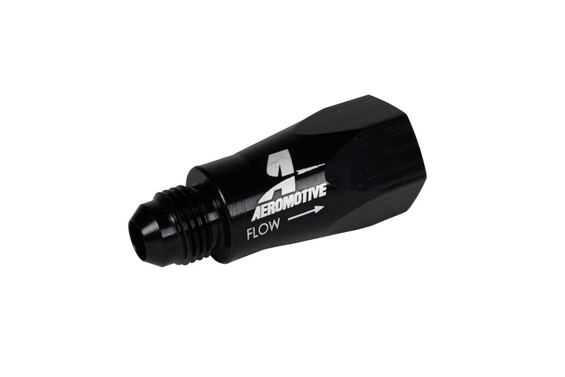 Load image into Gallery viewer, Aeromotive In-Line Full Flow Check Valve (Male -6 AN Inlet / Female -6 AN Outlet)

