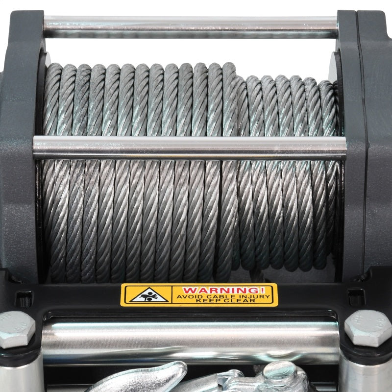 Load image into Gallery viewer, Superwinch 4500 LBS 12V DC 15/64in x 50ft Steel Rope Terra 4500 Winch - Gray Wrinkle

