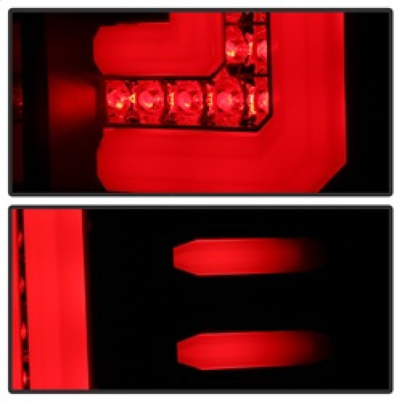 Load image into Gallery viewer, Spyder GMC Sierra 2016-2017 Light Bar LED Tail Lights - Black Smoke ALT-YD-GS16-LED-BSM
