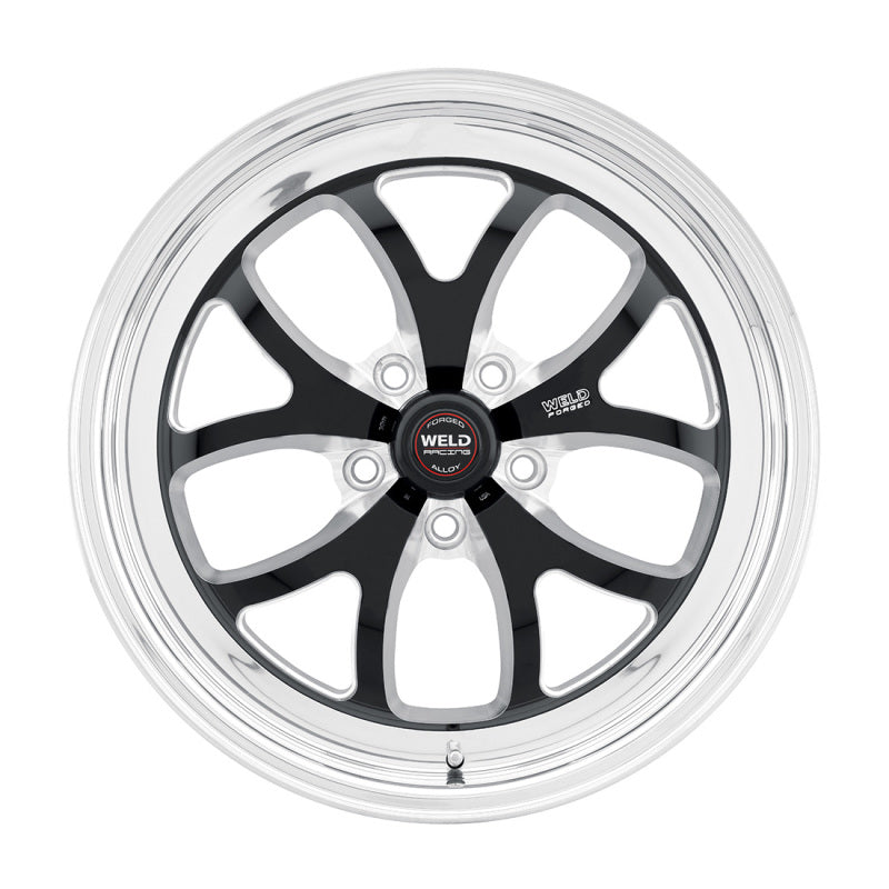Load image into Gallery viewer, Weld S76 15x9.33 / 5x4.75 BP / 5.5in. BS Black Wheel (Low Pad) - Non-Beadlock
