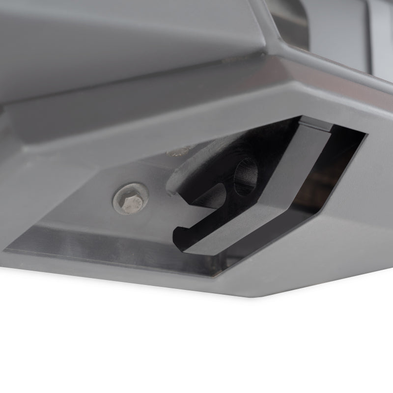 Load image into Gallery viewer, Go Rhino 16-21 Tacoma Element Front Bumper w/ Power Actuated Hide-away Light Bar Mount Tex Black
