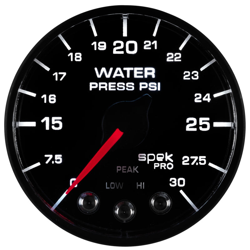 Load image into Gallery viewer, Autometer Spek-Pro - Nascar 2-1/16in Water Press 0- 30 psi Bfb
