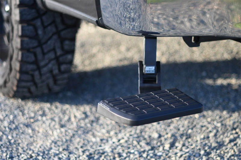 Load image into Gallery viewer, AMP Research 21-22 Ford F150 BedStep (Does Not Work w/Dual Exhaust) - Black
