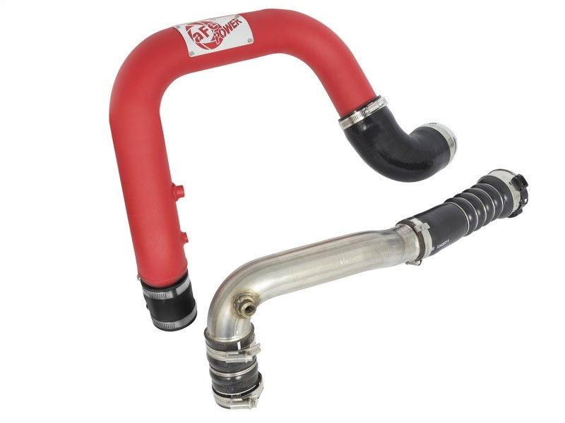 Load image into Gallery viewer, aFe BladeRunner Red Intercooler Tubes Combo 2016 GM Colorado/Canyon I4-2.8L (td)
