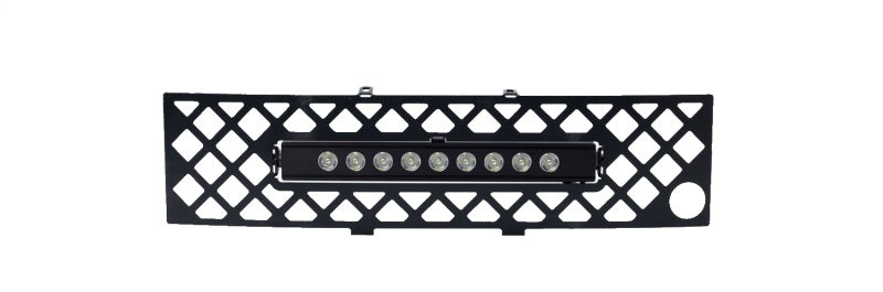 Load image into Gallery viewer, Putco 11-14 Ford F-150 EcoBoost SS Black Diamond Bumper Grille Insert w/ 10in Luminix Light Bar
