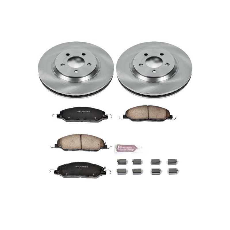 Load image into Gallery viewer, Power Stop 11-14 Ford Mustang Front Autospecialty Brake Kit
