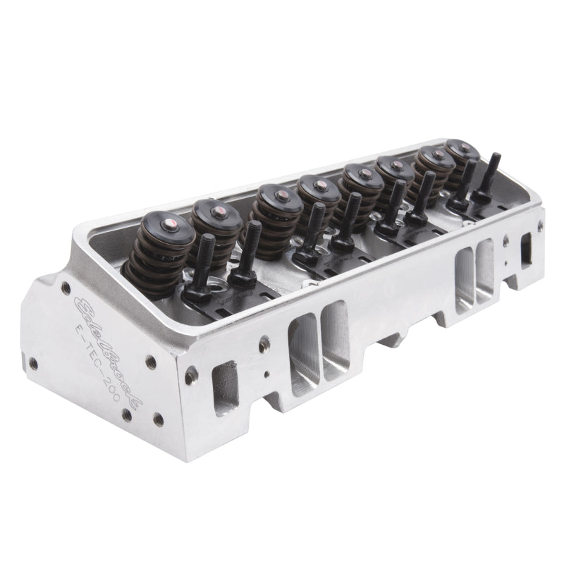 Load image into Gallery viewer, Edelbrock Cylinder Head SB Chevrolet Performer RPM E-Tec 200 for Hydraulic Roller Cam Complete (Ea)
