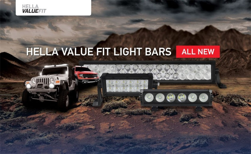 Load image into Gallery viewer, Hella Value Fit Mini 6in LED Light Bar - Spot
