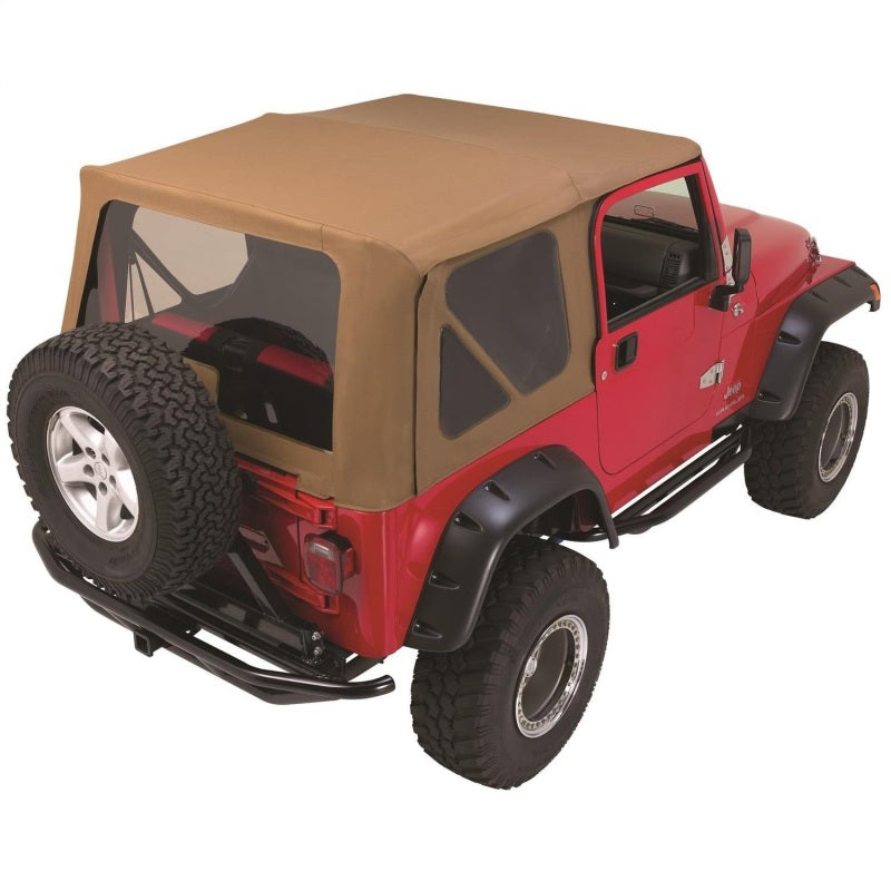 Load image into Gallery viewer, Rampage 1997-2006 Jeep Wrangler(TJ) Complete Top - Spice Denim
