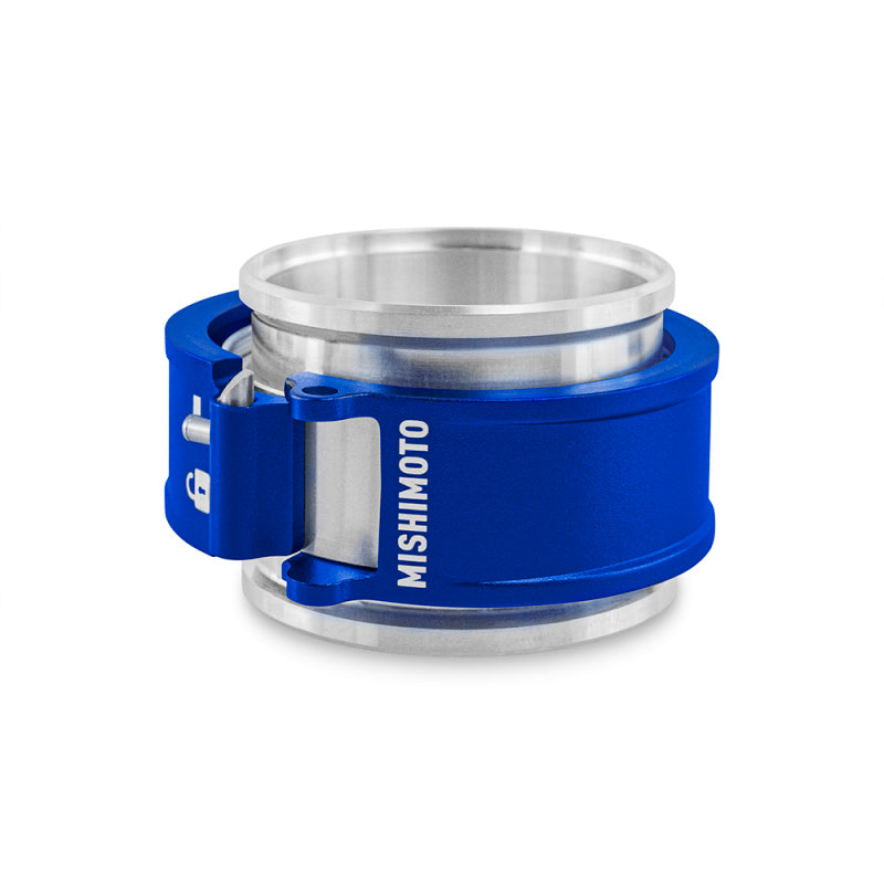 Load image into Gallery viewer, Mishimoto 2.5in Quick Release Clamp Assembly - Blue
