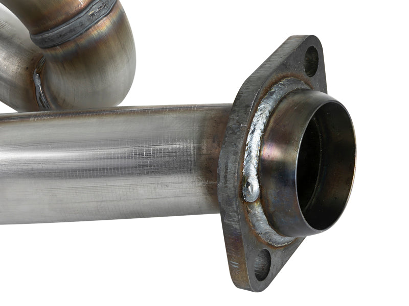 Load image into Gallery viewer, aFe POWER Twisted Steel Loop Relocation Pipe 2018 Jeep Wrangler (JL) V6-3.6L
