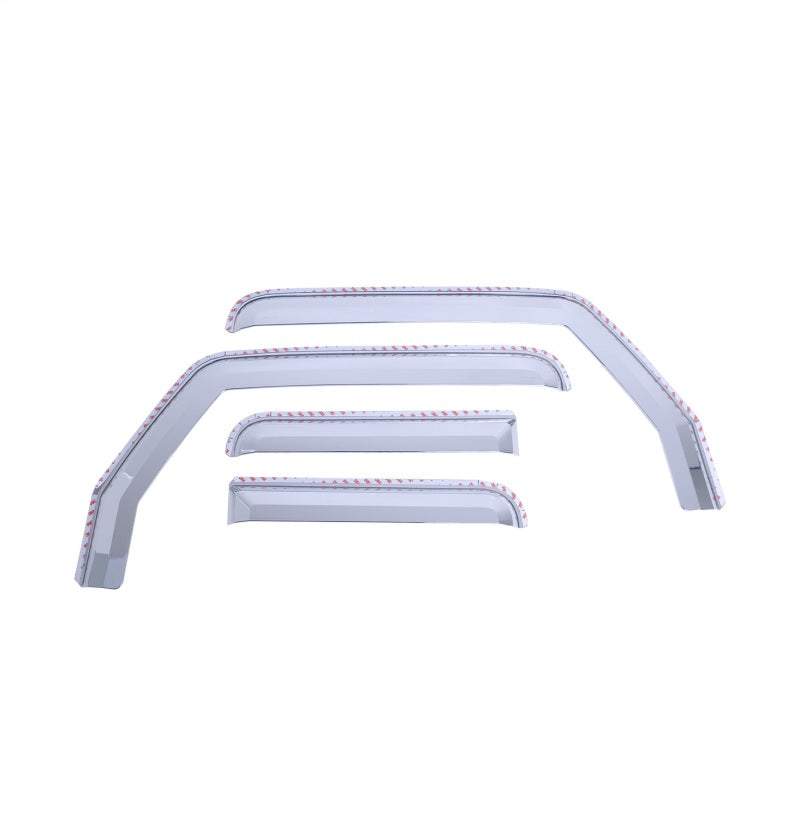 Load image into Gallery viewer, Putco 20-21 Jeep Gladiator JT/JL Element Chrome Window Visors (Set of 4)
