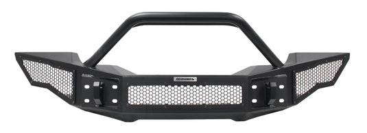 Go Rhino 07-20 Jeep Wrangler JL/JLU/JK/JKU/Gladiator JT Rockline Full Width Bumper w/ Overrider