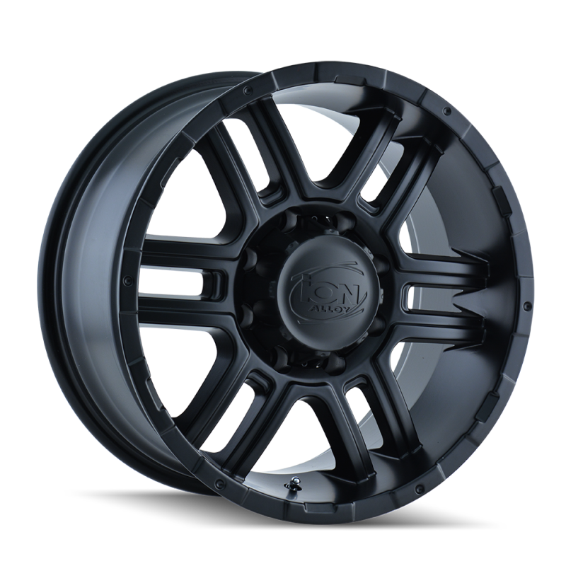 Load image into Gallery viewer, ION Type 179 17x8 / 5x114.3 BP / 10mm Offset / 83.82mm Hub Matte Black Wheel

