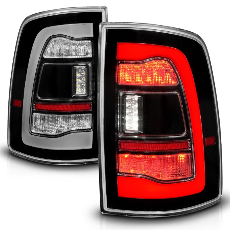 Load image into Gallery viewer, ANZO 09-18 Dodge Ram 1500 Sequential LED Taillights Black
