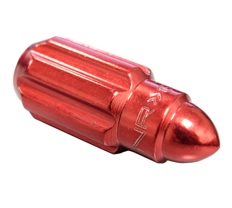 Load image into Gallery viewer, NRG 500 Series M12 X 1.5 Bullet Shape Steel Lug Nut Set - 21 Pc w/Lock Key - Red
