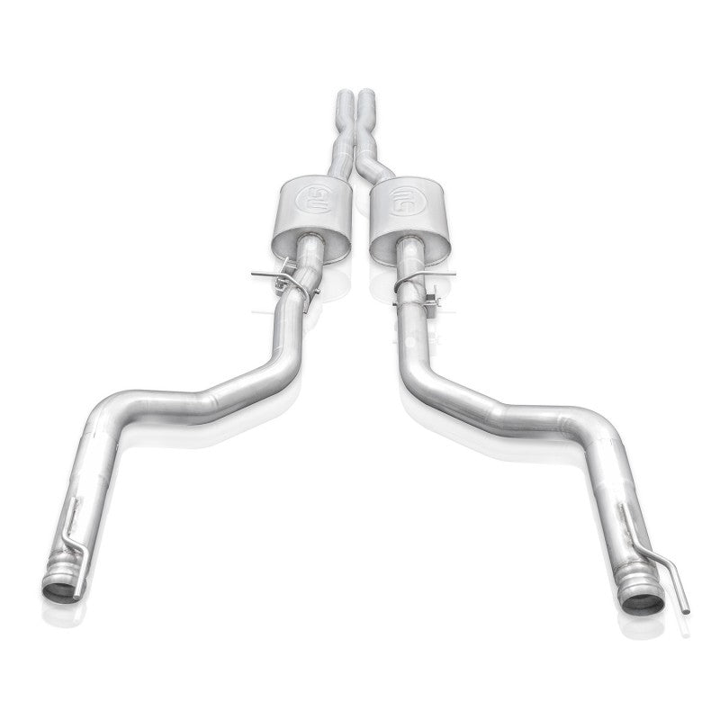 Load image into Gallery viewer, Stainless Works 15-19 Dodge Challenger 6.2L/6.4L Hemi 3in Redline Catback X-Pipe (Use Factory Tips)
