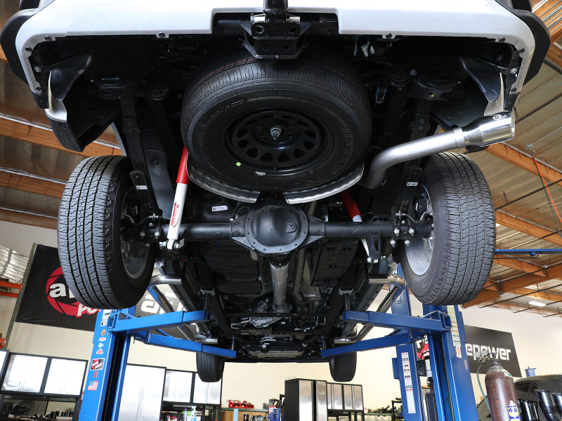 Load image into Gallery viewer, aFe Large Bore-HD 3in 409SS DPF-Back 20-21 GM Trucks L6-3.0L (td) LM2 - Polished Tip
