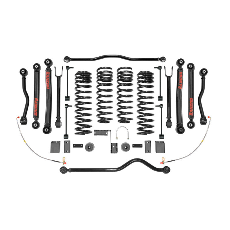 Load image into Gallery viewer, Rancho 07-17 Jeep Wrangler Fr and R Short Arm Suspension System - Master Part Number
