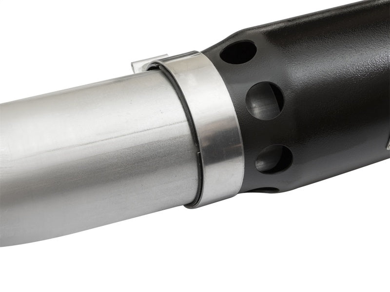 Load image into Gallery viewer, aFe LARGE Bore HD DPF-Back SS Exhaust w/ Black Tip 2016 Nissan Titan XD V8-5.0L (td)
