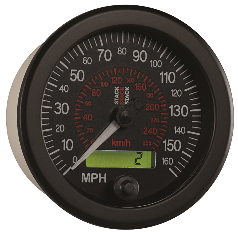 Load image into Gallery viewer, Autometer Stack Instruments 88MM 0-160 MPH / 260 KM/H Programmable Speedometer - Black
