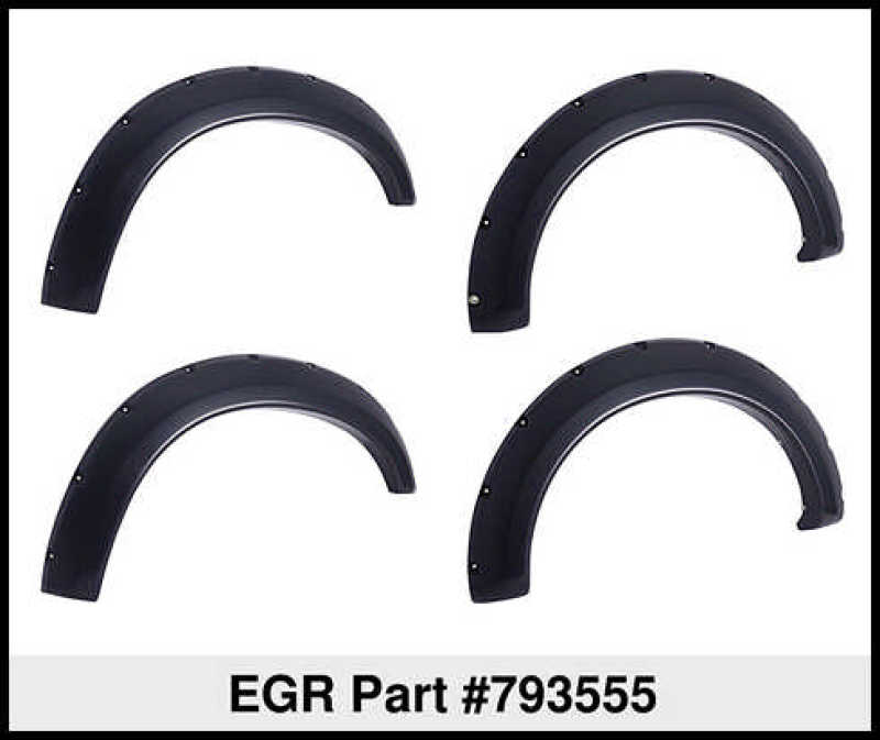 Load image into Gallery viewer, EGR 19-22 Ford Ranger Traditional Bolt-On Look Fender Flares With Black-Out Bolt Kit Set Of 4
