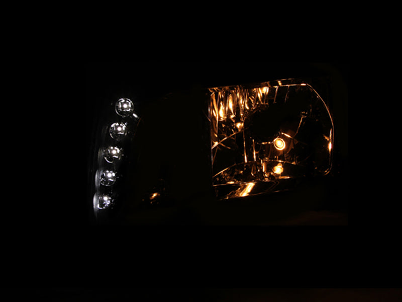 Load image into Gallery viewer, ANZO 2001-2011 Ford Ranger Crystal Headlight Chrome w/Corner Lights (OE Replacement)
