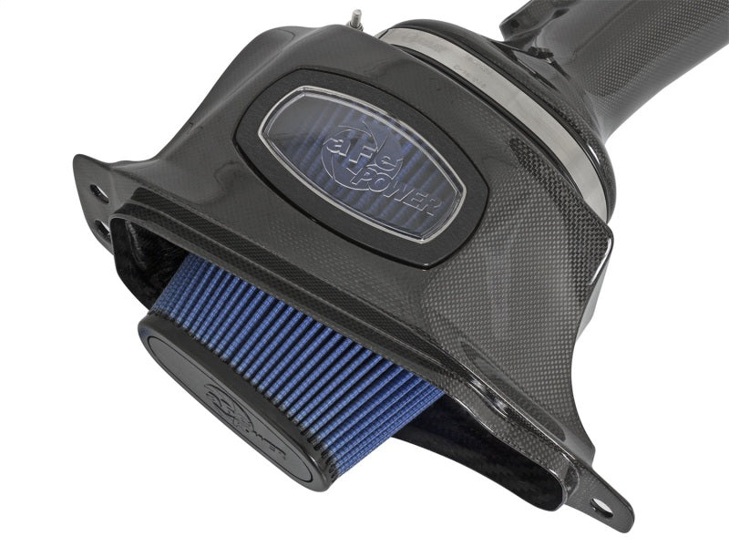 Load image into Gallery viewer, aFe Momentum Carbon Fiber Cold Air Intake System PDS/P5R 15-16 Chevrolet Corvette Z06 V8-6.2L
