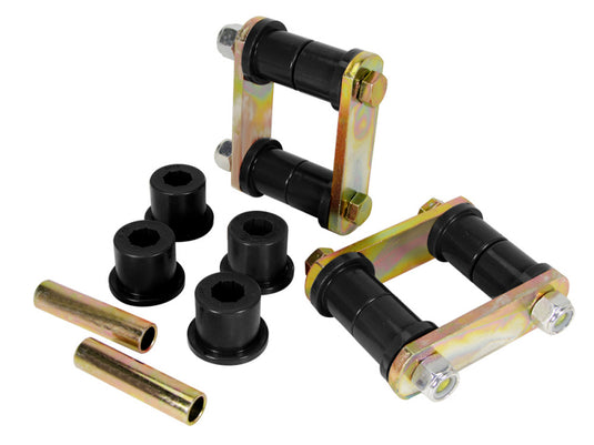 Prothane 70-74 AMC AMX/Javelin HD Spring & Shackles Bushings - Black