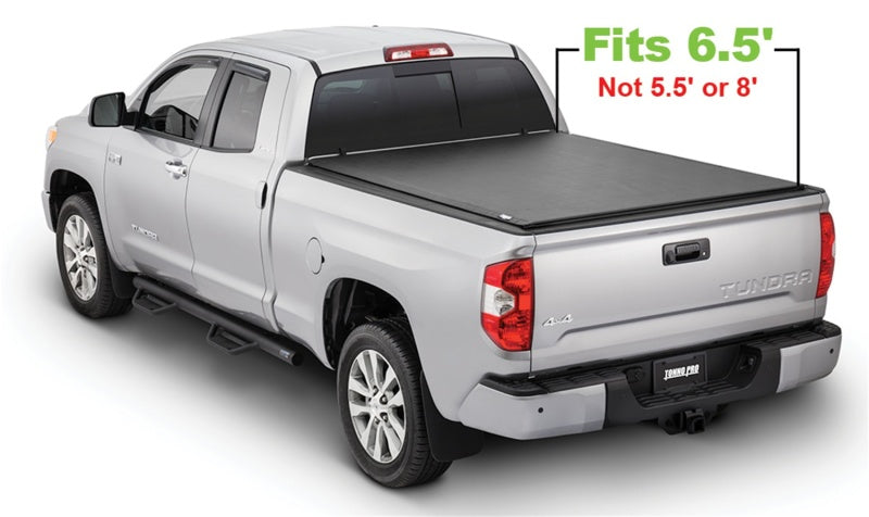 Load image into Gallery viewer, Tonno Pro 07-19 Toyota Tundra 6.5ft Fleetside Lo-Roll Tonneau Cover
